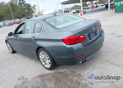 2013 BMW 528I xDrive из США, поврежденный, VIN WBAXH5C58DD107482